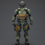 Joy Toy APOC Series Bedrock Standard Combat Type Mecha Pilot