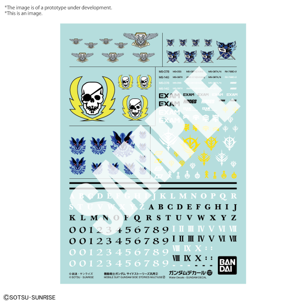 Gundam Decal 137 - Side Stories Multiuse 2