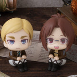 Lookup Attack on Titan Hange Zoe & Erwin Smith set (with gift)
