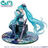 Mobile Suit Gundam 45th Anniversary X Hatsune Miku Lucrea Hatsune Miku X OO Gundam