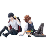 G.E.M. Series Tsuna & Reborn/Hibari & Hibird Set Palm Sized Figure