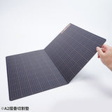 MADWORKS MH-28 A2 FOLDABLE MODEL CUTTING MAT (BLACK-WHITE)