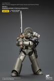 WARHAMMER Iron Warriors MKVI Tactical Sergeant with Power Sword and Plasma Pistol