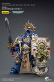 WARHAMMER 40K Ultramarines Primaris Captain with Relic Shield and Power Sword (Reissue)