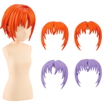 [Backorder] Sousai Shojo Teien After School Short Wig A (Orange & Purple)