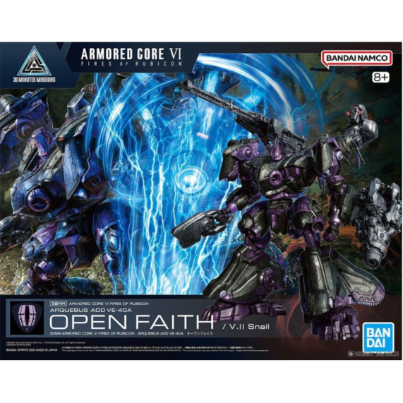 Bandai Hobby 30MM 'ARMORED CORE Ⅵ FIRES OF RUBICON' ADD VE-40A OPEN FAITH