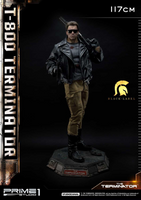 High Definition Museum Masterline Black Label The Terminator (Film) T-800 Terminator 1/2 Scale