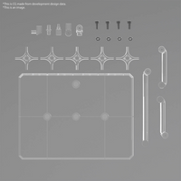 Bandai Hobby 1/100 Action Base 8 [CLEAR COLOR] Display Stand