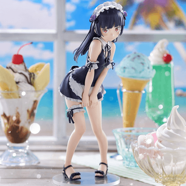 TENITOL TALL Kuroneko swimsuits maid ver.