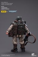 [Backorder] WARHAMMER Astra Militarum Cadian Command Squad Veteran with Medi-pack