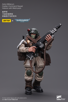 [Backorder] WARHAMMER Astra Militarum Cadian Command Squad Veteran with Medi-pack