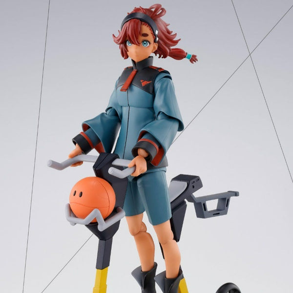 Suletta Mercury (Regular Uniform Ver.) and Option Set "Mobile Suit Gundam: Witch from Mercury" S.H.Figuarts