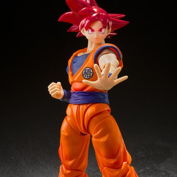 Super Saiyan God Son Goku Saiyan God of Virtue "Dragon Ball Super" S.H.Figuarts