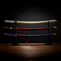 Roronoa Zoro Three Sword Style set (Wado Ichimonji, Sandai Kitetsu, Enma) "One Piece" Proplica