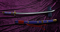Roronoa Zoro Three Sword Style set (Wado Ichimonji, Sandai Kitetsu, Enma) "One Piece" Proplica