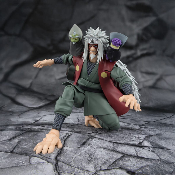 Jiraiya - Hidden Leaf Heroic Master Sage - (Sage Mode Set) "Naruto" S.H.Figuarts