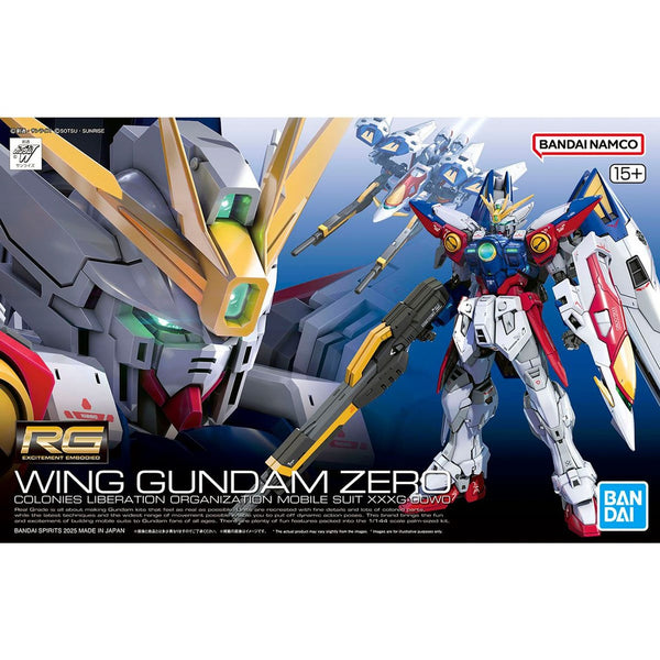 BANDAI HOBBY RG 1/144 WING GUNDAM ZERO