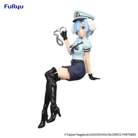 Re:ZERO -Starting Life in Another World- Noodle Stopper Figure Rem Police Officer Cap with Dog Ears