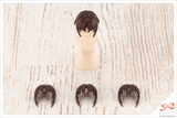 [Backorder] Sousai Shojo Teien After School Short Wig A (White & Chocolate Brown)