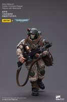 [Backorder] WARHAMMER Astra Militarum Cadian Command Squad Veteran with Medi-pack