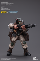 [Backorder] WARHAMMER Astra Militarum Cadian Command Squad Veteran with Medi-pack