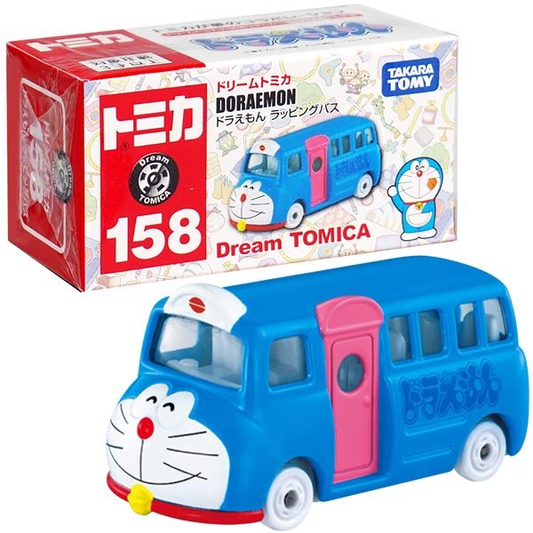 Dream Tomica Doraemon Advertising Wrap Bus