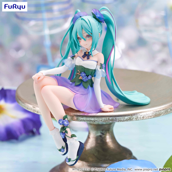 Hatsune Miku Noodle Stopper Figure - Flower Fairy Morning Glory -