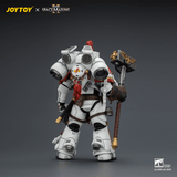 WARHAMMER Game Edition White Scars Assault Intercessor Champion with Thunder Hammer and Bolt Pistol