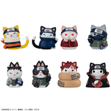 Mega Cat Project Naruto Nyaruto Cats of Konoha Village Reboot (set of 8)