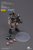 [Backorder] WARHAMMER Astra Militarum Cadian Command Squad Veteran Sergeant with Power Fist
