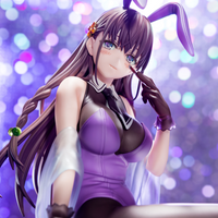 The Demon Sword Master of Excalibur Academy Elfine Phillet Purple Bunny