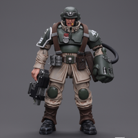 [Backorder] WARHAMMER Astra Militarum Cadian Command Squad Veteran Sergeant with Power Fist