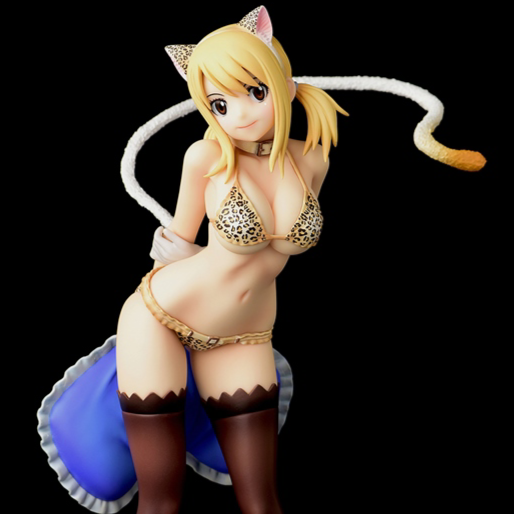 [Backorder] Lucy Heartfilia Leopard Print Cat Gravure Style