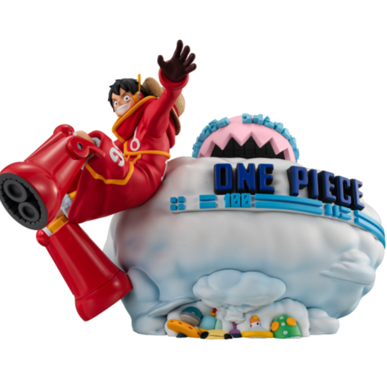 Monkey D. Luffy One Piece Character Bank Egghead