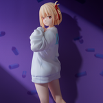 Chisato Nishikigi: Oversized Sweatshirt Ver.