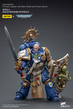 WARHAMMER 40K Ultramarines Primaris Captain with Relic Shield and Power Sword (Reissue)