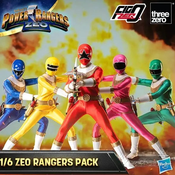 Power Rangers Zeo FigZero 1/6 Zeo Rangers Pack