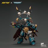 Alpha Legion Chaos Lord with Plasma Pistol and Accursed Weapon