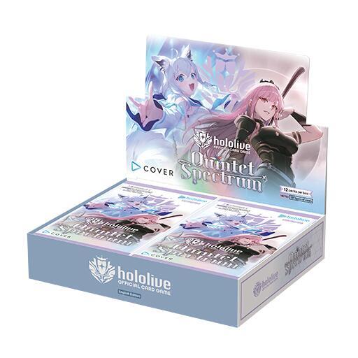 Hololive Card Game - QUINTET SPECTRUM BOOSTER (BOX of 12 PACKS)