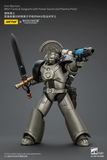 WARHAMMER Iron Warriors MKVI Tactical Sergeant with Power Sword and Plasma Pistol