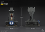 WARHAMMER Ultramarines Lieutenant Titus' MKX Helmet & Display Stand