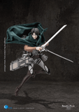 HIYA Exquisite Basic Series 1/12 5.7 Inch Attack on Titan 1-3 Levi Ackerman Action Figure