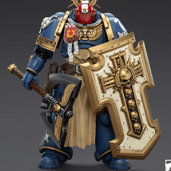 WARHAMMER Ultramarines Metaurus with Power Axe, Stormshield and Plasma Pistol