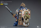 WARHAMMER 40K Ultramarines Primaris Captain with Relic Shield and Power Sword (Reissue)