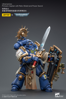 WARHAMMER 40K Ultramarines Primaris Captain with Relic Shield and Power Sword