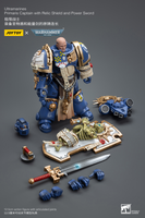 WARHAMMER 40K Ultramarines Primaris Captain with Relic Shield and Power Sword