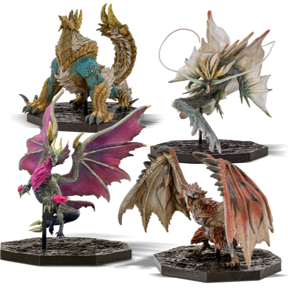 Monster Hunter Capcom Figure Builder Cube Box (Set of 4)