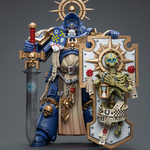 WARHAMMER 40K Ultramarines Primaris Captain with Relic Shield and Power Sword