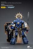 WARHAMMER 40K Ultramarines Primaris Captain with Relic Shield and Power Sword