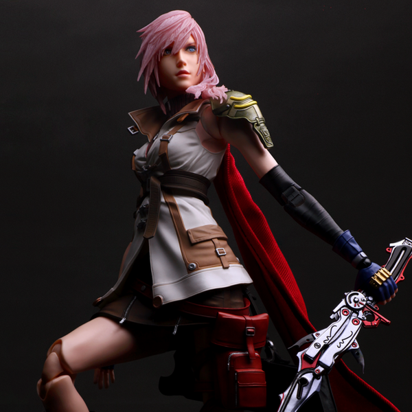 Final Fantasy XIII Play Arts Shin Lightning